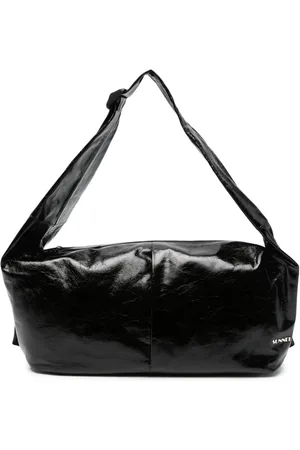 SUNNEI Crinkled-leather shoulder bag