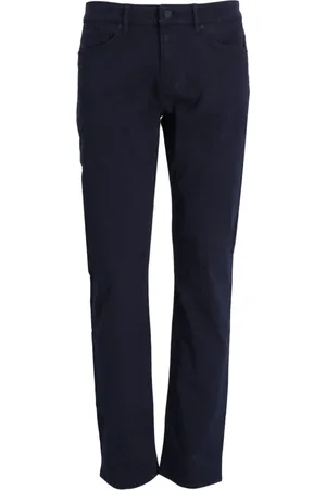 HUGO BOSS Delaware slim-fit gabardine trousers