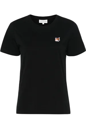 Maison Kitsuné Fox-appliqué T-shirt