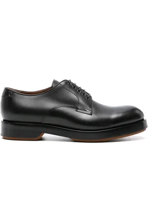 Ermenegildo Zegna Lace-up patent leather derby shoes