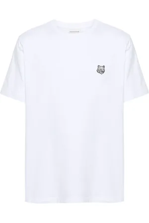 Maison Kitsuné Fox-motif cotton T-shirt