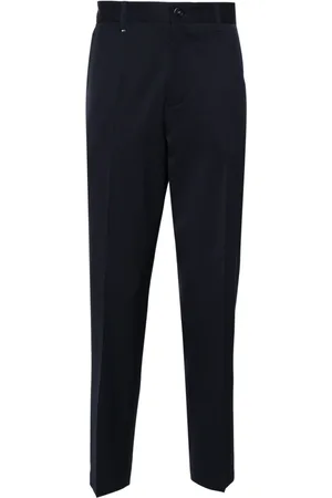 HUGO BOSS Mid-rise tailored trousers