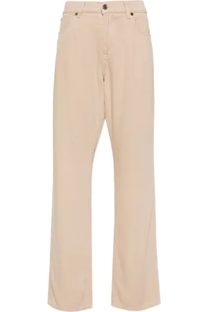 7 for all Mankind Tess high-rise straight-leg trousers