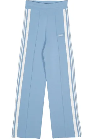 Autry Stripped knitted track pants