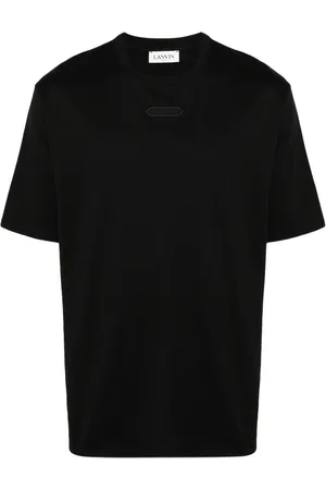 Lanvin Logo-appliqué cotton T-shirt