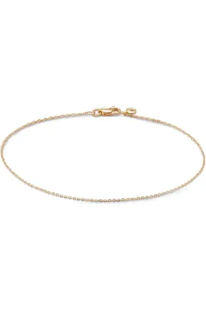 Monica Vinader 14kt yellow Super Fine Chain bracelet