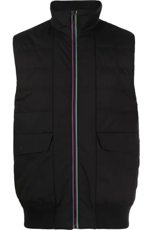 Paul Smith Mixed Media quilted gilet