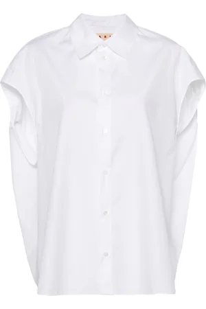 Marni Poplin sleeveless shirt