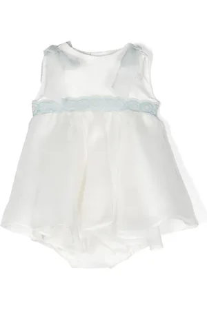 LA STUPENDERIA Belted silk dress