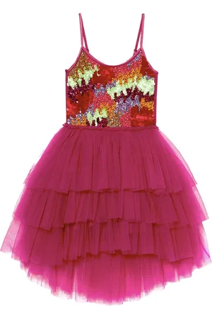 Tutu Du Monde Pop Art embellished tulle dress