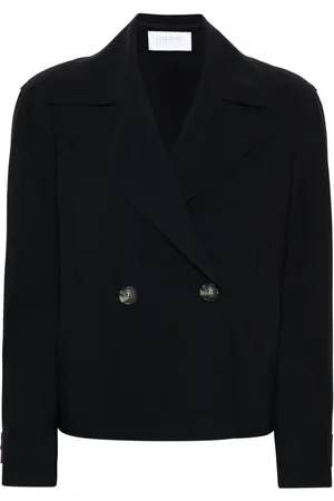 Harris Wharf London Double-breasted cropped jacket