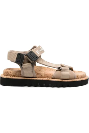 Ralph Lauren Grosgrain-strap sandals