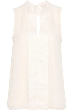 Liu Jo Crepe pleated blouse