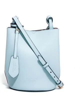 Burberry Grained-leather shoulder bag