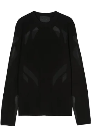 HELIOT EMIL Semi-sheer panels jumper
