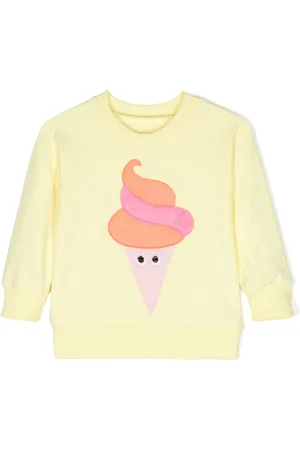 Wauw Capow by Bangbang Ice Cream-patch cotton sweatshirt