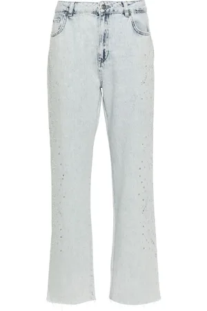 Twin-Set Actitude mid-rise straight-leg jeans