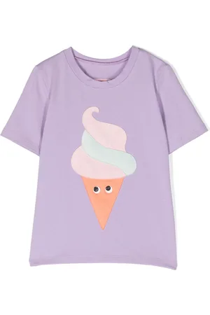 Wauw Capow by Bangbang Vacay ice cream-patch T-shirt