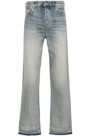 AMIRI Release Hem straight-leg jeans