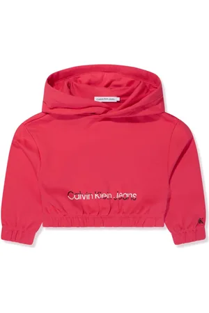 Calvin Klein Logo-print cotton hoodie