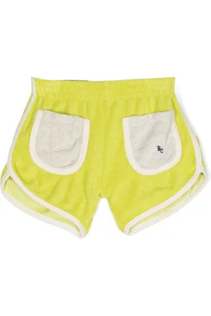 Bobo Choses Logo-embroidered terry shorts
