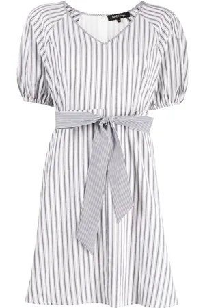 tout a coup V-neck short-sleeve dress