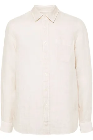120% Lino Long-sleeves linen shirt