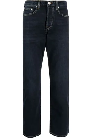 Paul Smith Logo-patch straight-leg jeans