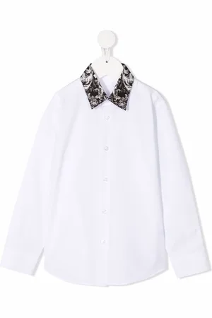 Philipp Plein New Baroque contrast-collar shirt