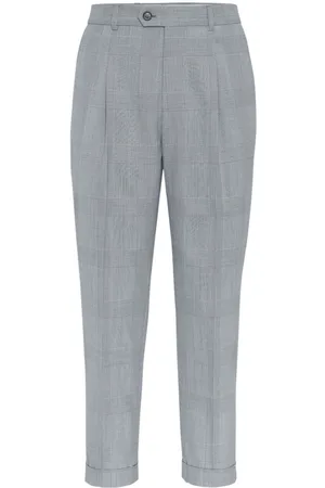 Brunello Cucinelli Straight-leg wool trousers