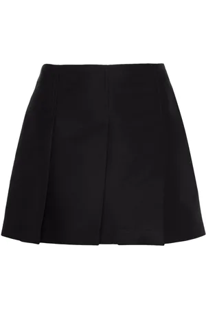Marni Pleated cotton skirt