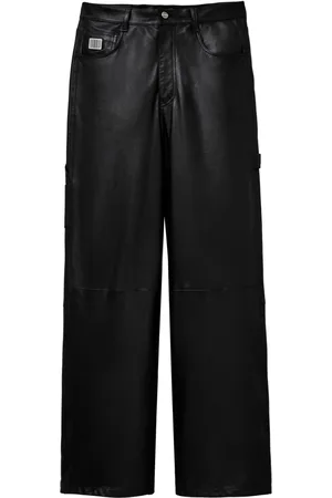 Marc Jacobs Wide-leg leather trousers