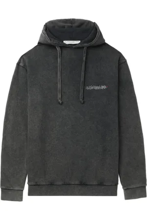 Alessandra Rich Graphic-print cotton hoodie