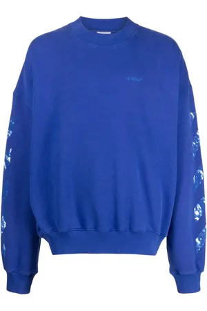 OFF-WHITE Moon Tab cotton hoodie