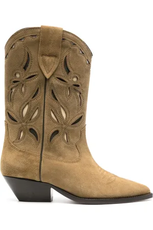 Isabel Marant Duerto suede mid-calf boots