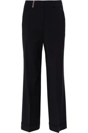 PESERICO SIGN Tailored straight-leg trousers