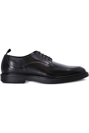HUGO BOSS Leather lace-up derby shoes