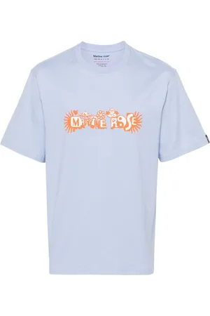 MARTINE ROSE Logo-print cotton T-shirt
