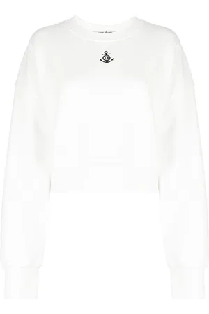KIMHEKIM Logo-print cotton sweatshirt