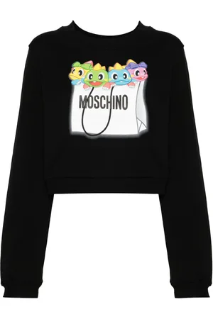 Moschino Dragon bag-print sweatshirt