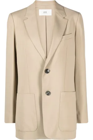 Ami Notched-lapel single-breasted blazer