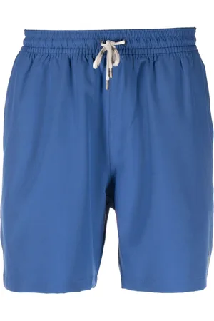 Ralph Lauren Pony-embroidered drawstring swim shorts