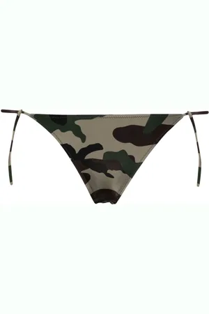 Vetements Camouflage-print bikini bottoms