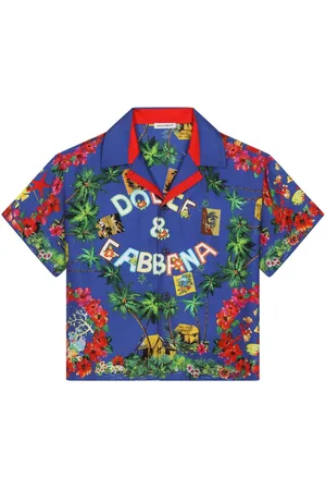 Dolce & Gabbana Graphic-print cotton shirt