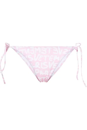 Vetements Logo-print bikini bottoms