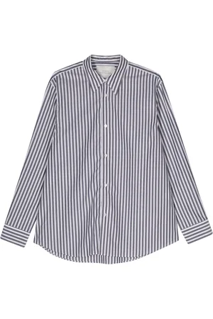 STUDIO NICHOLSON Striped cotton shirt