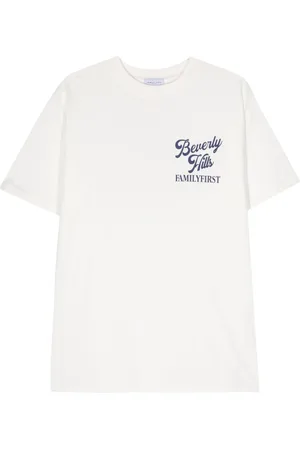 Family First Logo-print cotton T-shirt