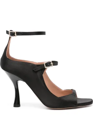 MALONE SOULIERS Riley 90mm satin sandals