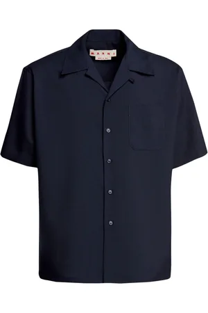 Marni Tropical wool bowling shirt