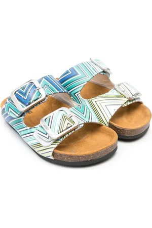 Missoni Zigzag-print slip-on sandals